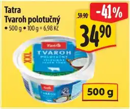 Albert Tatra tvaroh polotučný nabídka