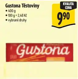 Albert Gustona Těstoviny nabídka