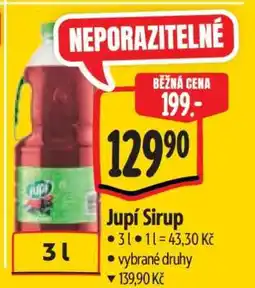 Albert Jupí sirup nabídka