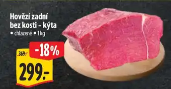 Albert Hovězí zadní bez kosti – kýta nabídka