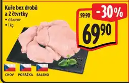 Albert Kuře bez drobů a 2 čtvrtky nabídka