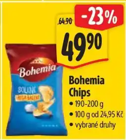 Albert Bohemia chips nabídka