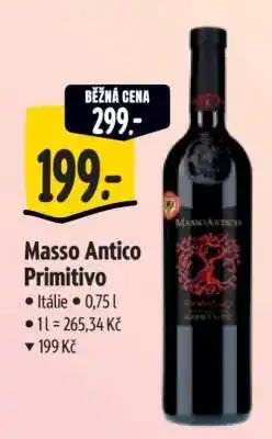 Albert Masso Antico Primitivo nabídka