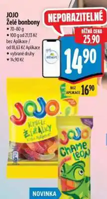 Albert JOJO Želé bonbony nabídka