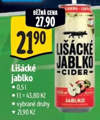Albert Lišácké jablko nabídka