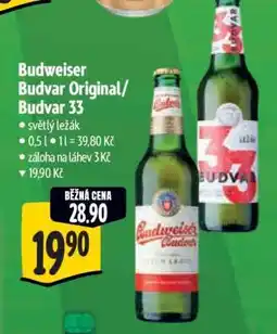 Albert Budweiser Budvar Original Budvar 33 nabídka