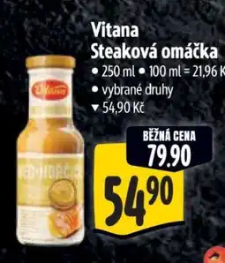 Albert Vitana Steaková omáčka nabídka