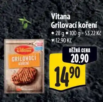 Albert Vitana Grilovací koření nabídka