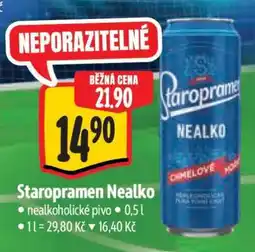Albert Staropramen Nealko nabídka