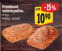Albert Proteinové večerní pečivo nabídka
