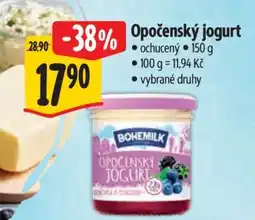 Albert Opočenský jogurt nabídka