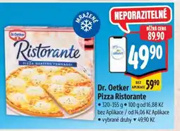 Albert Dr. Oetker Pizza Ristorante nabídka