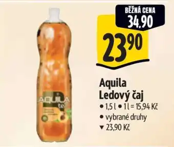 Albert Aquila ledový čaj nabídka