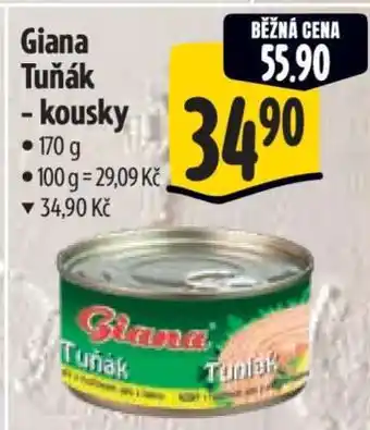 Albert Giana Tuňák kousky nabídka