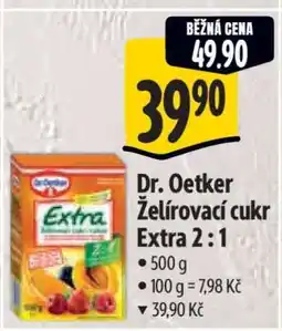 Albert Dr. Oetker Želírovací cukr extra 2 : 1 nabídka