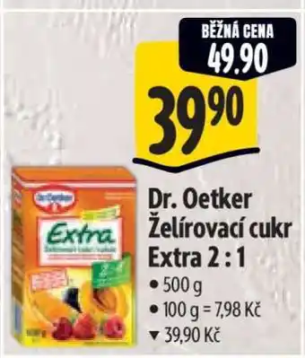 Albert Dr. Oetker Želírovací cukr extra 2 : 1 nabídka