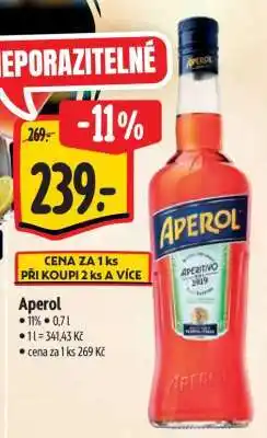 Albert Aperol nabídka
