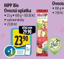 Albert HiPP Bio Ovocná oplatka nabídka
