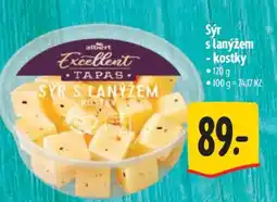 Albert Sýr s lanýžem – kostky nabídka