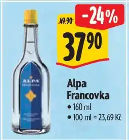 Albert Alpa Francovka nabídka