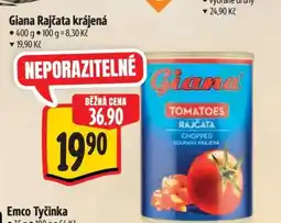 Albert Giana Rajčata krájená nabídka