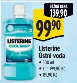 Albert Listerine ústní voda nabídka