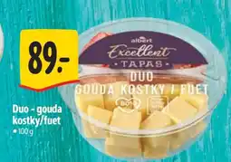 Albert Duo - gouda kostky / fuet nabídka