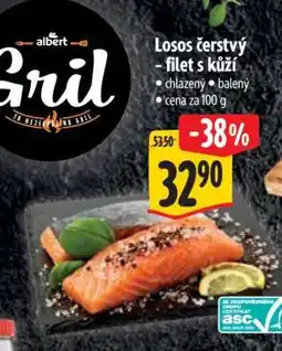 Albert Losos čerstvý – filet s kůží nabídka