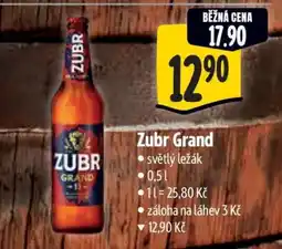 Albert ZUBR GRAND nabídka