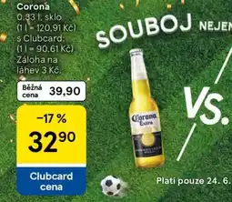 Tesco Corona 0,33 l, sklo nabídka