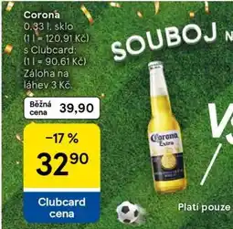 Tesco Corona nabídka