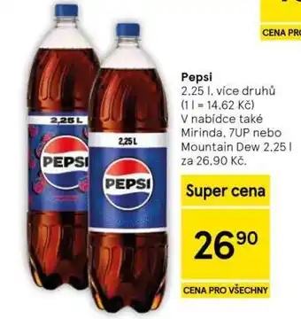 Tesco Pepsi nabídka