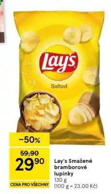 Tesco Lay's Smažené bramborové lupínky nabídka