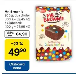 Tesco Mr. Brownie nabídka