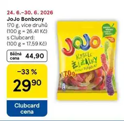 Tesco JOJO bonbony nabídka