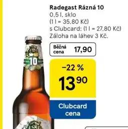 Tesco Radegast Rázná 10 nabídka