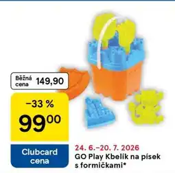 Tesco Go Play Kbelík na písek s formičkami nabídka