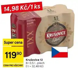 Tesco Krušovice 12 nabídka