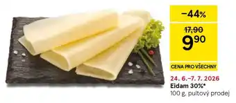 Tesco Eidam 30 % nabídka