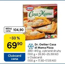 Tesco Dr. Oetker Casa di Mama Pizza nabídka