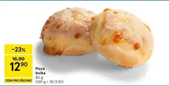 Tesco Pizza bulka nabídka