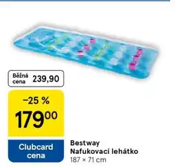 Tesco Bestway Nafukovací lehátko nabídka