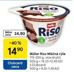Tesco Müller Riso mléčná rýže nabídka