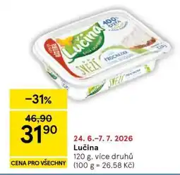 Tesco Lučina nabídka