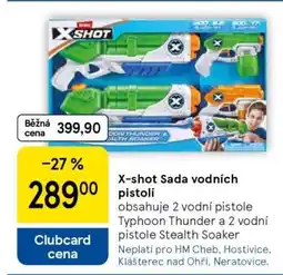Tesco X-shot Sada vodních pistolí nabídka