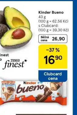 Tesco KINDER BUENO nabídka