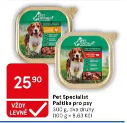 Tesco Pet Specialist Paštika pro psy nabídka