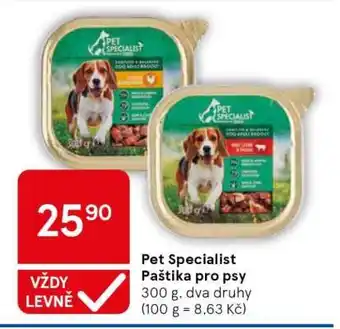 Tesco Pet Specialist Paštika pro psy nabídka
