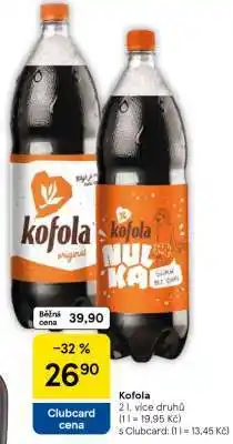 Tesco Kofola nabídka