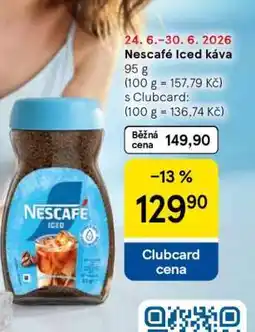 Tesco Nescafé Iced káva nabídka